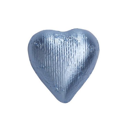 Cœur en chocolat bleu