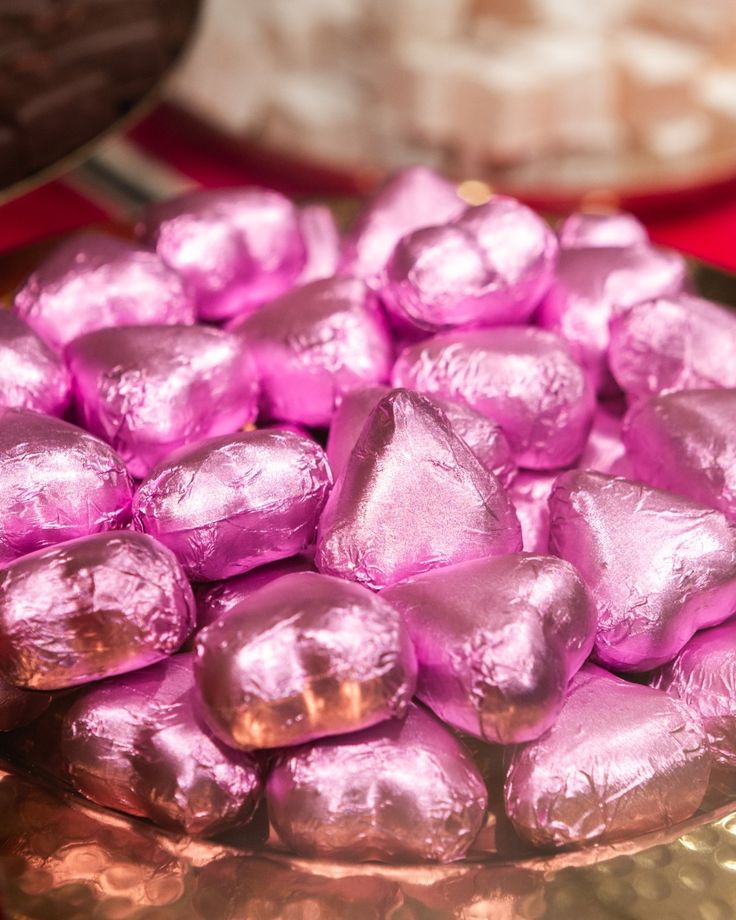 Cœur en chocolat rose 